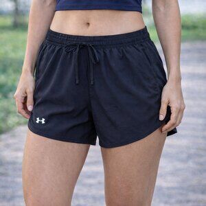 NWT Under Armour HeatGear Running Shorts Size M Black